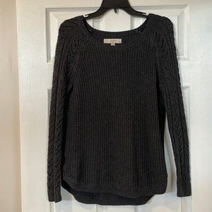 Loft gray sweater
